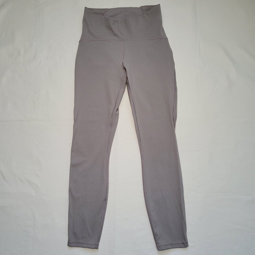 Lululemon Legging Dusty Dawn Mesh Panels Size 6 Athleisure Workout - Picture 7 of 12